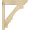 Ekena Millwork Balboa Slat Rough Sawn Outlooker, Douglas Fir, 6"W x 24"D x 28"H OUT06X24X28BOA06RDF - alternate 4